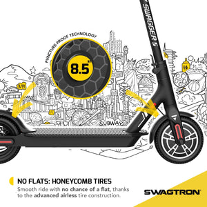 SG-5 Swagger 5 Boost Commuter Electric Scooter with Upgraded 300W Motor