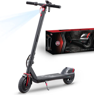 FIAT Electric Scooter, Electric Scooter for Adults with 350W Motor, up to 16MPH & 20 Miles Long Range, Scooter for Adults with Dual Breaking System, Folding Electric Scooter for Travel & Commuting