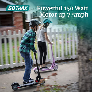 GKS Electric Scooter for Kids Age of 6-12, Kick-Start Boost and Gravity Sensor Kids Electric Scooter, 6" Wheels UL Certified E Scooter