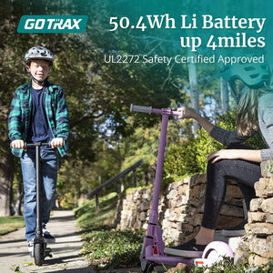 GKS Electric Scooter for Kids Age of 6-12, Kick-Start Boost and Gravity Sensor Kids Electric Scooter, 6" Wheels UL Certified E Scooter