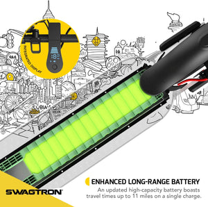 SG-5 Swagger 5 Boost Commuter Electric Scooter with Upgraded 300W Motor