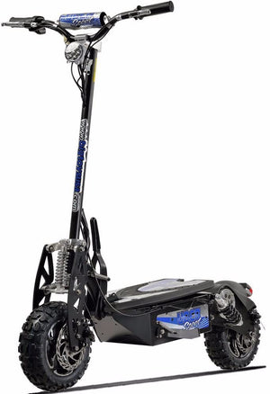 1600W 48V Electric Scooter, Black, Large